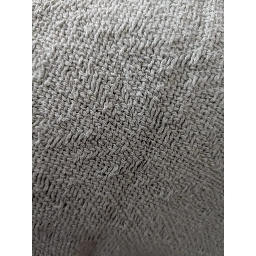 VTG Green Woven Cotton Blanket 68 x 90